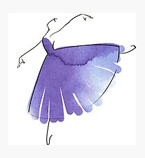ballerina figure, watercolor Photographic Print