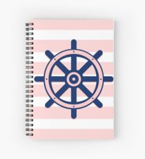 AFE Nautical Ship Wheel Spiral Notebook