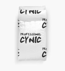 Professional Cynic Duvet Cover