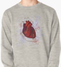 drawing of the heart, anatomical Pullover