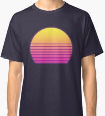 Synthwave Sun Classic T-Shirt
