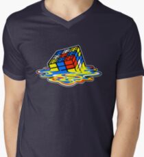 Building the Cube Men's V-Neck T-Shirt