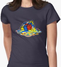 Building the Cube Women's Fitted T-Shirt