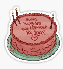 Dream Daddy Cake Sticker