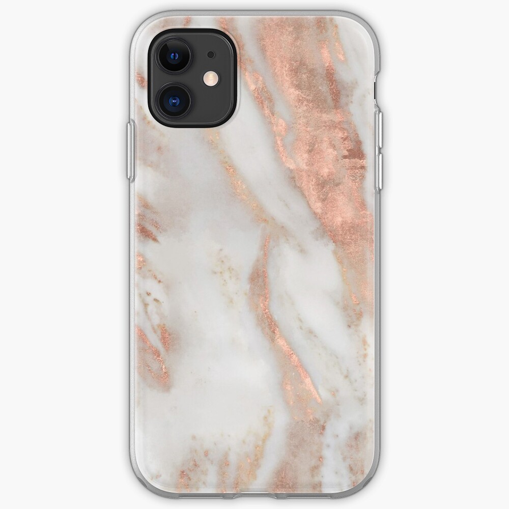 Civezza - rose gold marble iPhone Case & Cover