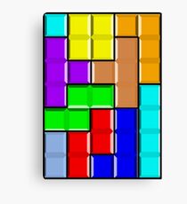 Tetris Canvas Print