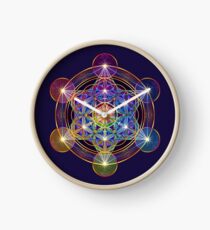 Metatron's Cube Clock