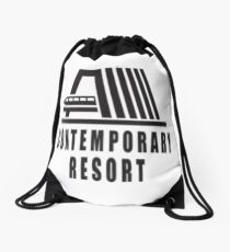 Contemporary Resort 1 Drawstring Bag