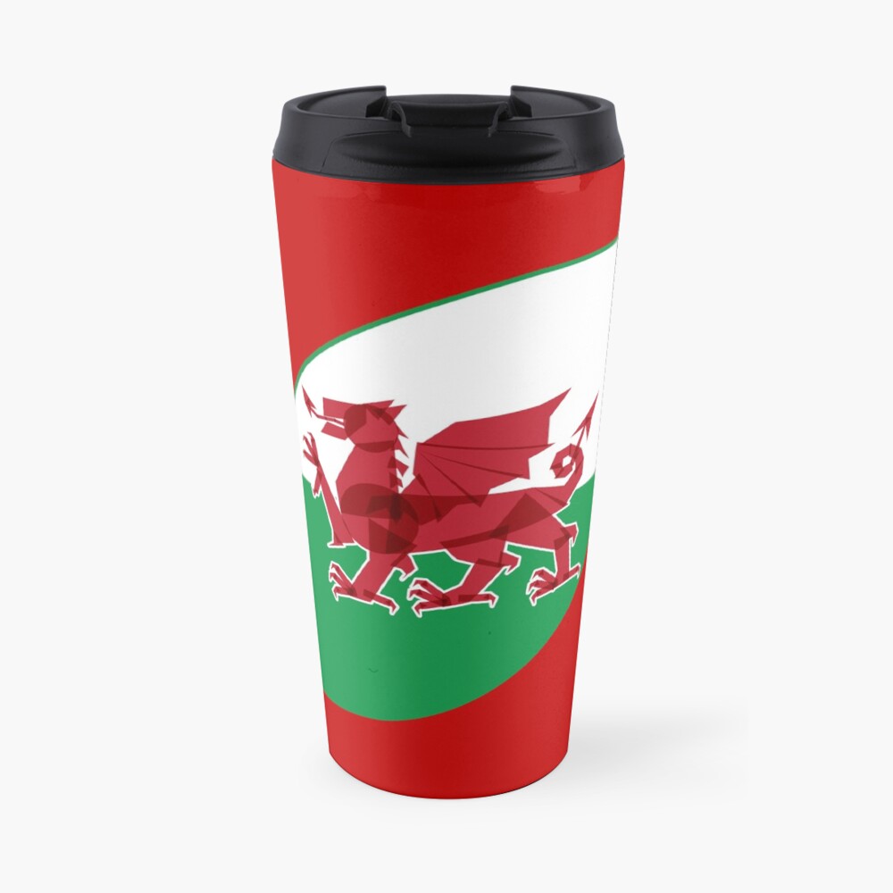 "Rugby Wales" Travel Mug by fimbisdesigns Redbubble