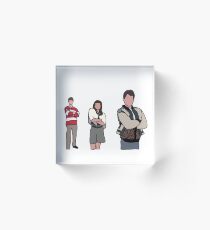 Ferris macht blau Acrylblock