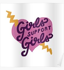 Girls Support Girls Poster