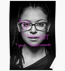 Cosima Niehaus - Experiment - Orphan Black Poster