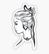 Fashion Girl Sticker