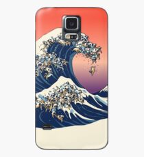 The Great Wave of Pug Case/Skin for Samsung Galaxy