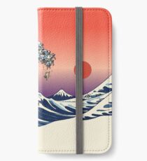 The Great Wave of Pug iPhone Wallet/Case/Skin