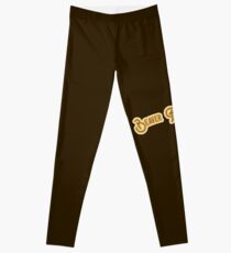 Beaver Fan Club - Brown & Gold Version Leggings