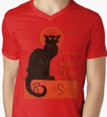 Tournee Du Chat Noir - After Steinlein Men's V-Neck T-Shirt