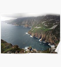 Slieve League cliffs Poster