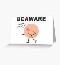 breast cancer awareness Greeting Card