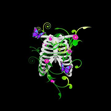 Artwork thumbnail, Bones and Botany by BienThings