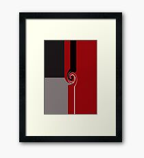 Twirled Framed Print