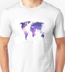 world map Unisex T-Shirt