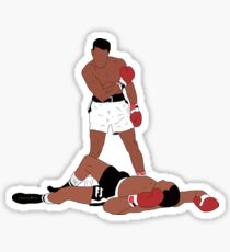 Muhammad Ali Iconic Pose Sticker