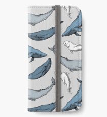 Wale sind überall iPhone Flip-Case/Hülle/Skin