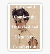 Egon schiele Sticker