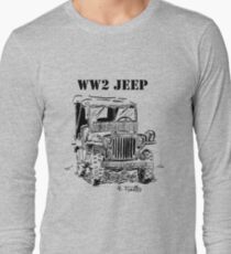 WW2 jeep Long Sleeve T-Shirt