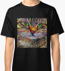 Psychedelic Cat Classic T-Shirt