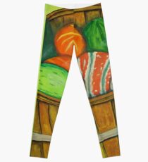 Basket of Squashes Leggings