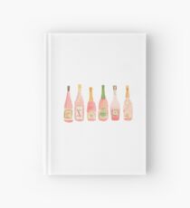 Champagner Rosé Aquarell Notizbuch