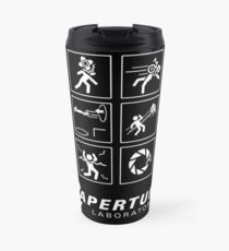 Portal Video Game Travel Mug