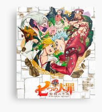 The Seven Deadly Sins Metal Print