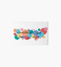 Everything Will Be All Right / Falsettos Dots Art Board