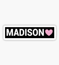 Madison Sign Sticker