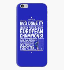 Chelsea FC - Champions League Final Commentary Design iPhone Case
