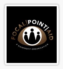 Focal Point Aid T Shirt Sticker