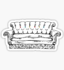 Central Perk Sofa Sticker