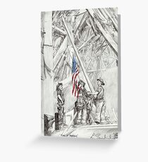 'Flag of Freedom' Greeting Card