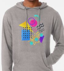 Memphis style Lightweight Hoodie