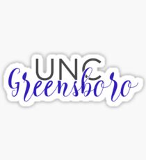 uncg Sticker