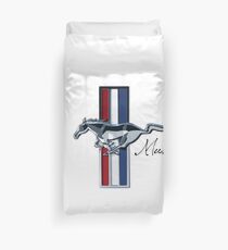 Classic Vintage Ford Mustang Emblem | Uploaded at 8100 px = super high quality print (don't be fooled by cheap replicas) Duvet Cover
