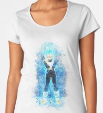 Vegeta God Women's Premium T-Shirt