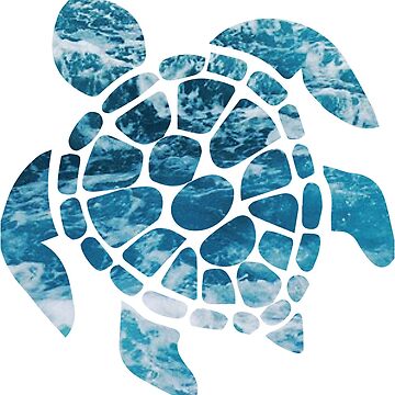 Artwork thumbnail, Ocean Sea Turtle by emilystp23