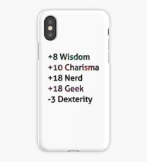 Stats iPhone Case