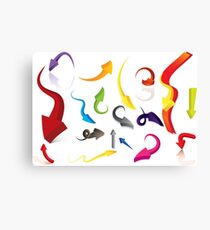 Arrows Canvas Print