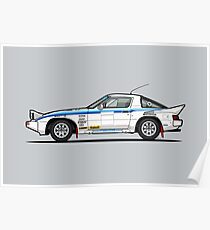 Mazda RX7 Evo Group B Poster
