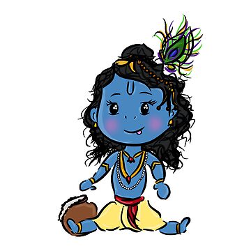 Baby Krishna Painting gopala - Etsy